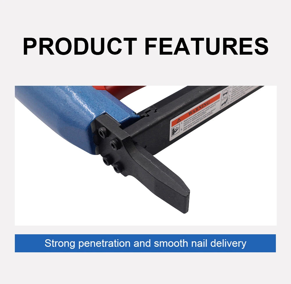 21Ga Air Upholstery Stapler Gun 8016-429 Pneumatic Nailer Long Nose 12.8mm Width Fine Wire Nail Gun Woodworking Tools