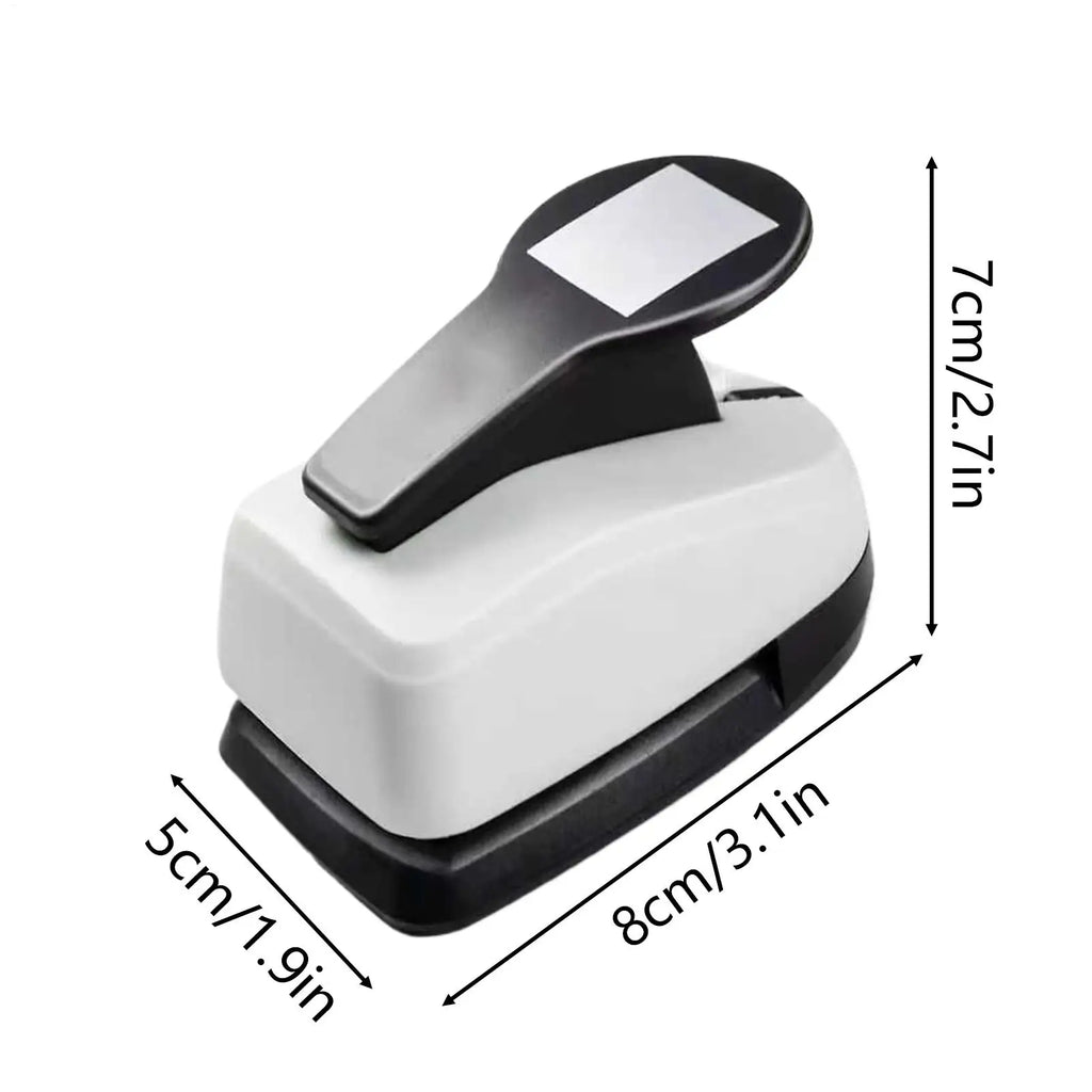 Square Punches For Paper Crafts Hole Cutter Paper Punches for Adult Child Student Kids card making custom scrapbooking  Photo