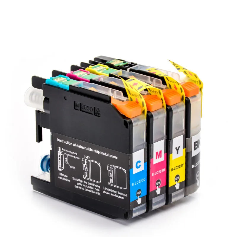 For Brother LC223 LC221 LC 223 Ink Cartridge MFC-J4420DW J4620DW J4625DW J5320DW J5620DW J5625DW J5720DW J480DW J880DW DCP-J4120