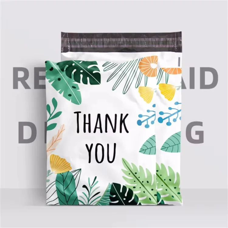 100PCS 9.8x13in Poly Mailer Adhesive Envelope Bag DIY Women Girl's Gifts Wedding Anniversary Plastic Mailing Packaging Pouches