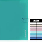 7-Pocket Expanding File Folder, Accordion Document Organizer | Professional Portable Paper Receipt Holder with Labels for Office Home Business, Letter/A4 Size Green