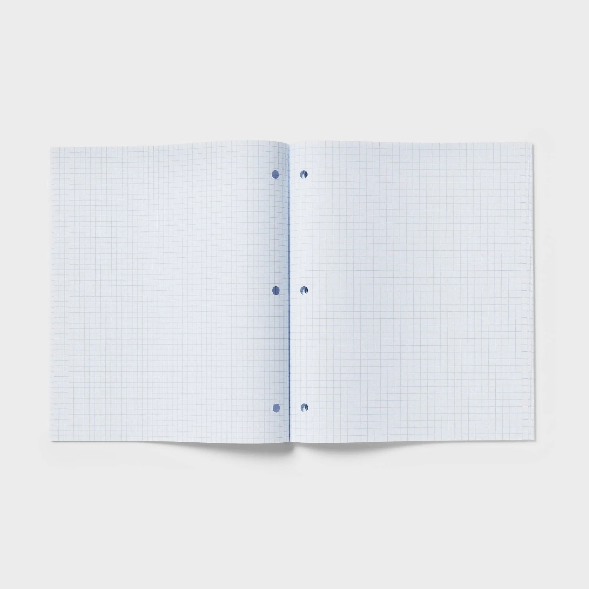1pcs Reversible Quad Ruled Composition Notebook, Graph Grid Pages, Perforated Sheets, Durable Tape Binding, School College Use