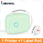 P12 Thermal Label Printer Similar as D11 D110 D101 Marklife P12 Mini Label Maker Handheld Label Machine with Adhesive Label Tape
