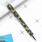 1 Piece Lytwtw's Ballpoint Pen Luxury Rhinestone Cute Wedding Rose Gold Metal Stationery School Office Supply High Quality Pens