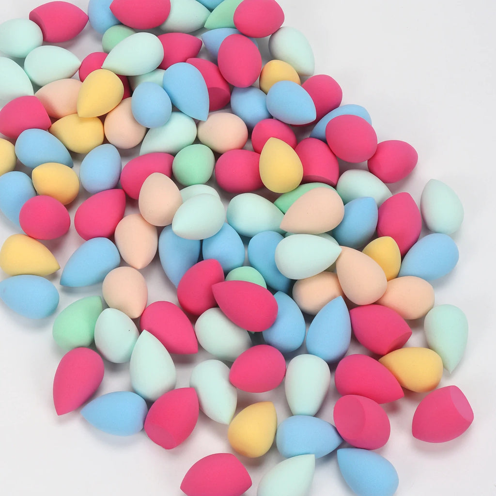 10/20/30/50/100Pcs Mini Makeup Sponge, Expands When Exposed to Water, Suitable for All Skin Types