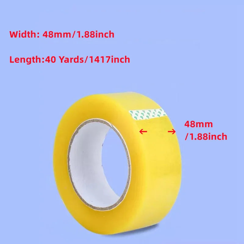 5Rolls Packing Tape,1.889inch X 40Yards,  Box Tape,  Heavy Duty Packing tape,Shipping Tape, Packing Tape Rolls, Clear Packing Ta