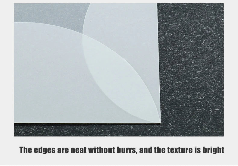 50pcs/lot Blank Translucent Envelope for Invitations Postcards European Giftbox Message Card Letters Business Wedding Envelopes