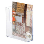 Wall-Mounted Document Organizer Practical Plastic File Holder File Paper Rack Wall Mounted/Hanging Document Paper Organizer