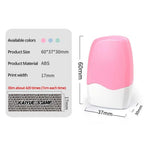 Stamp Roller Confidential Seal  Express Single Information Privacy Garbled Code Eraser Reusable Privacy Cover Eliminator