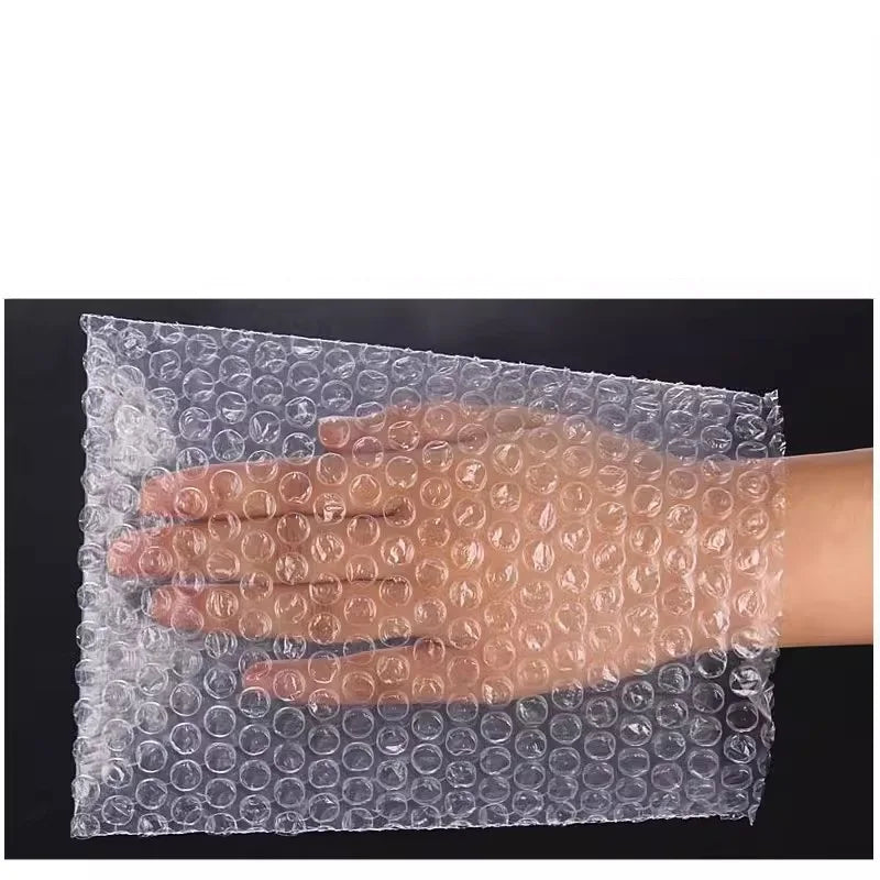 50pcs Big Size 30x40cm Plastic Bubble Mailers Wrap Envelope White Packing Bags Clear Shockproof Packaging Bubble Film Wholesale
