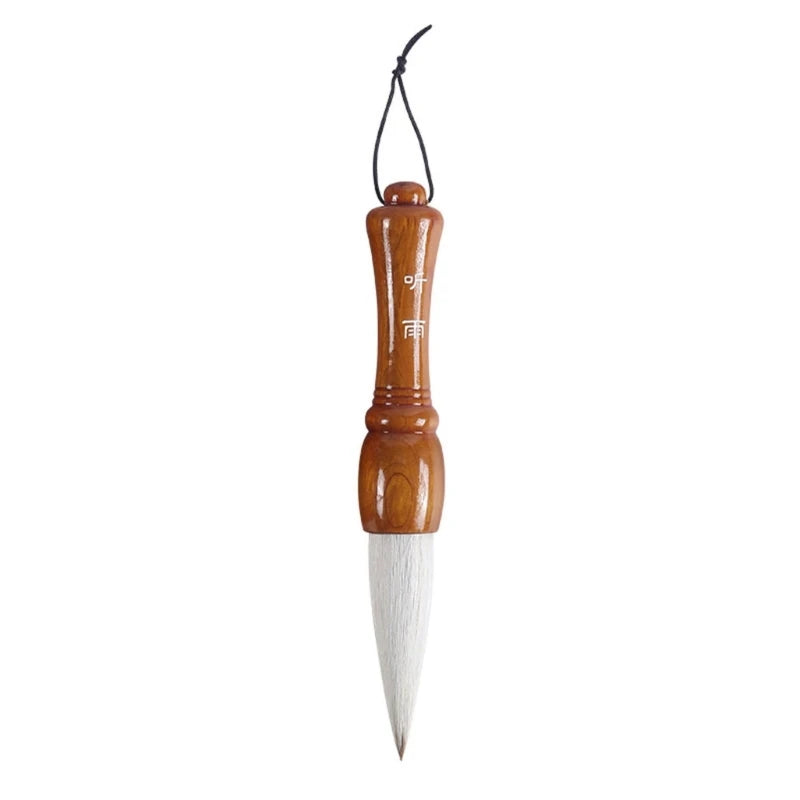 Practical Chinese Writing Brush Hopper-shaped Weasel Hair Brush Large Calligraphy Brush Pen Painting Brush for Couplets