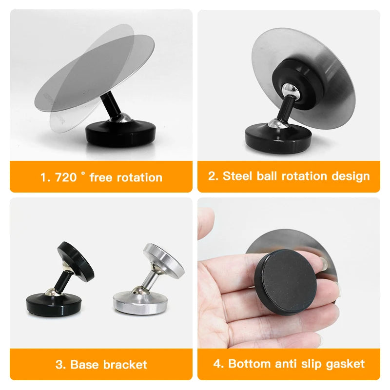 Espresso Extraction Shot Mirror Stainless Steel Portafilter Lens Flow Rate Observation Magnetic Coffee Accessories Barista Tools
