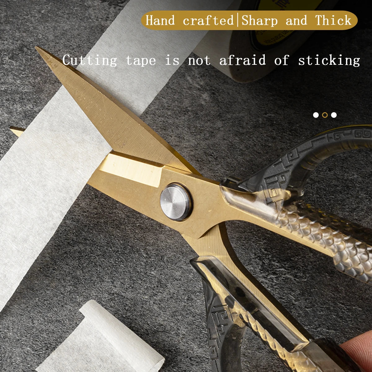 High Precision Office Scissors,Sharp Stainless Steel Blades with PP Plastic Handle for Smooth Cutting,Perfect for School、Office