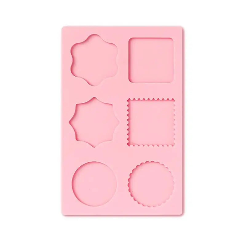 Wax Seal Stamp Silicone Mold Pad Multiple Sizes Sealing Wax Mould Mats Sealing Fix Shapes Envelope Invitation DIY Scrapbook Tool