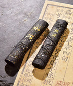 Ancient Method Soot Ink Stick High Quality Sumi Handmade Chinese Traditional Painting Calligraphy Ink Stone Supply for Artists