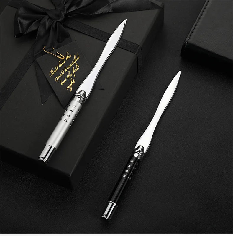Metal Letter Opener, Envelope Opening Knife, Creative Office Gift Cutting Tool
