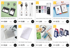 Women Men Card Cover Case Plastic Transparent Business Credit Cards Bank ID Card Sleeve Protect Holder Case for Student