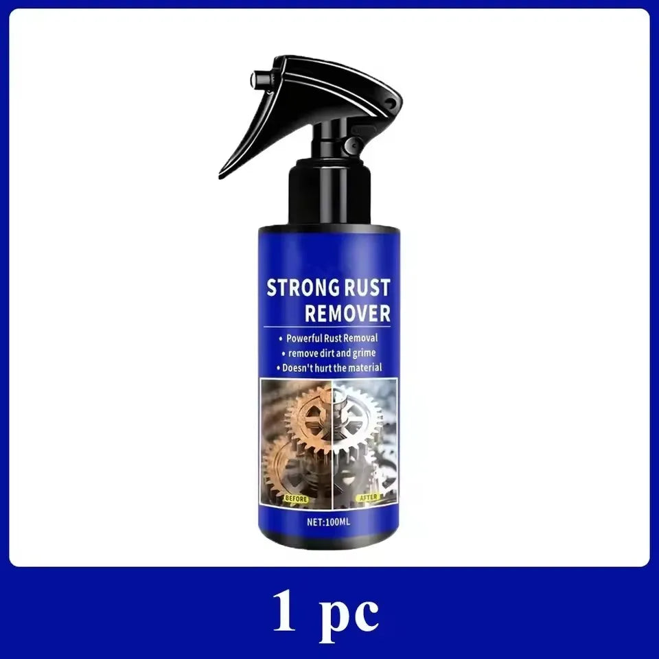 Automotive Car Rust Remover Spray Clean Metal Iron Quickly Auto Exhaust Pipe Rust Derusting Spray Stain Removal Agent