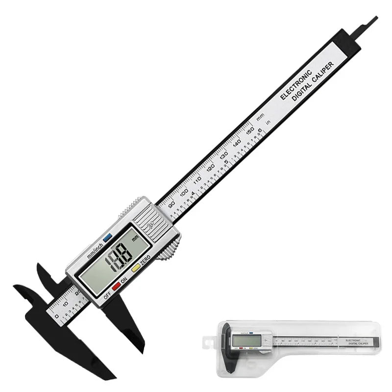 150mm Electronic Digital Caliper Dial Vernier Caliper Gauge Micrometer Measuring Tool Digital Ruler