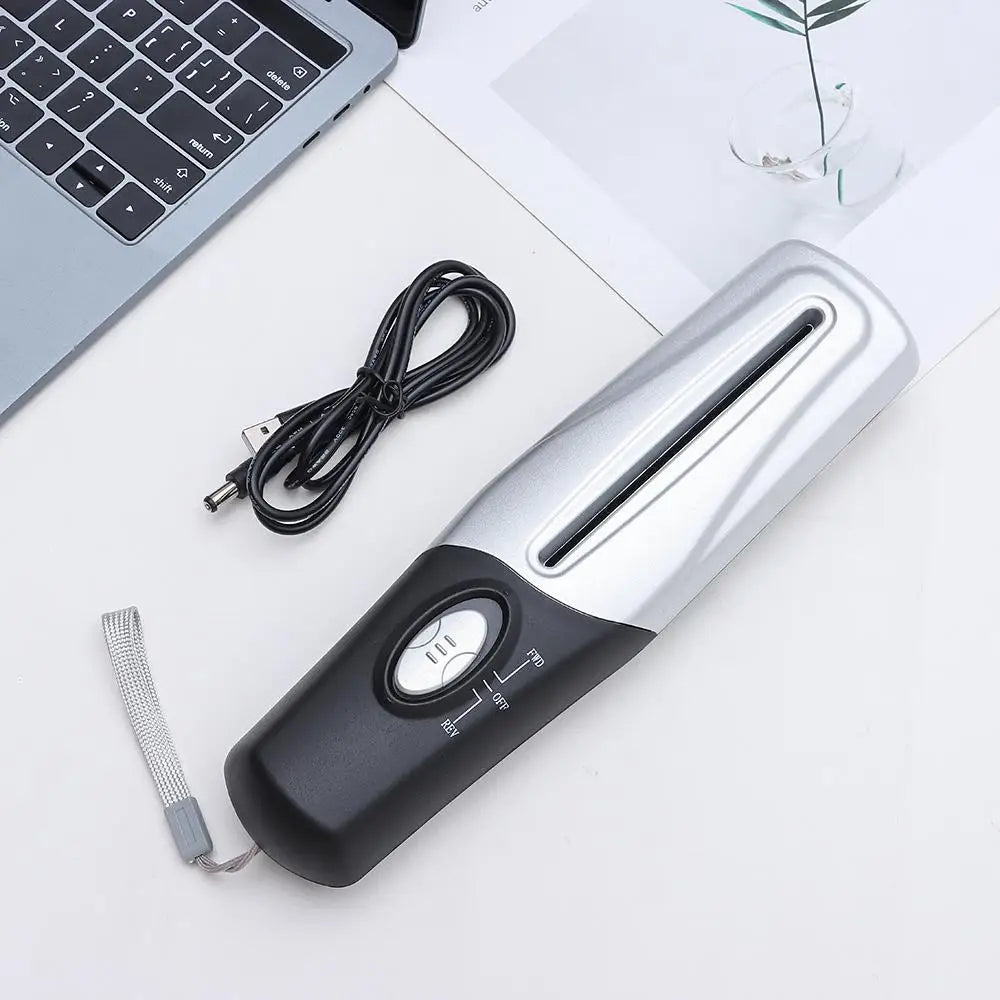 Use Paper Documents Cutting Tool Shredders Office Home Paper Shredders Cutting Machine Mini Hand Shredder Handheld USB Shredder
