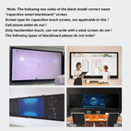Teaching Screen Pen Electronic Whiteboard Pen Double Tips Capacitive Touch Screens S tylus Abs Convenient Precision Touch Pen