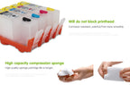 Refillable Ink Cartridge For HP 670 Ink Cartridge 4 Color with ARC Chip For HP 670 Deskjet 3525 4615 4625 5525 Printer