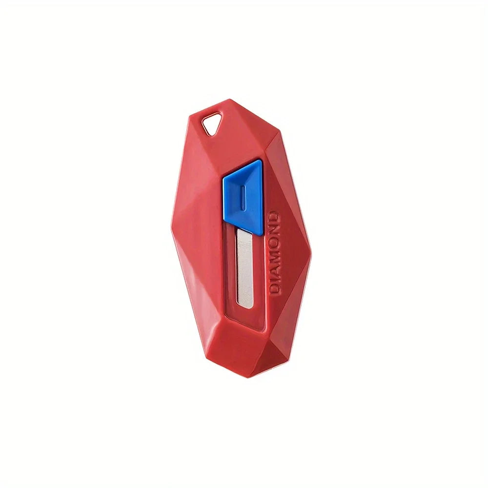 1pc Multifunctional Mini Unpacking Tool Automatic Rebound Portable Sawtooth Packaging Unpacking Device Mini Cutter Letter Opener