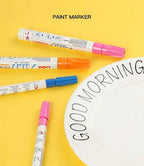 1pcs Japan UNI Paint Marker PX-21 Color Oil-based Permanent 0.8-1.2mm Tire Touch Up Painting Waterproof Graffiti Art Supplies