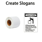 350 Labels Roll 100x150mm Thermal Shipping Label Sticker Water Resistant Strong Adhesive Postage Direct Printer Express Package