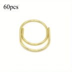 60pcs Creative 25mm Paper Clips Cute Paper Clip Mini Metal Paper Clip - Perfect For Planners & Office Supplies