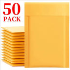 50-10Pack Bubble Envelopes Bags Self Seal Adhesive Padded Bubble Mailers Shockproof Anti Drop Envelopes Mailing Waterproof Bags