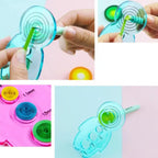 Colourful Student Flexible Ruler, Inch And Metric, 30 Cm/12 Inch, 20 Cm/8 Inch, 15 Cm/6 Inch, Random Colors Student Stationary