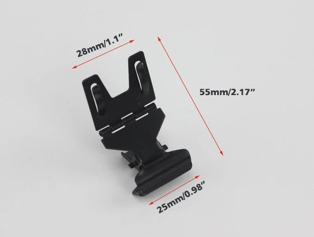 Pop Metal Clip Bakery Shop Price Tag Sign Card Display Snap Label Holders Silvery Gold Black Advertising Clamp