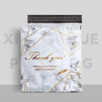 100PCS Poly Mailer Adhesive Envelope Shipping Bag DIY Garment T-shirt Dress Jacket Bra Christmas Toys Gift Packaging Pouches