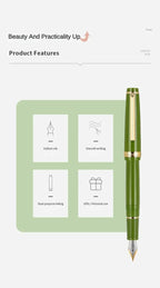 Jinhao 82 Fountain Pen New Color Luxury Elegant Pens 0.7/0.5/0.38mm Extra Fine Nib Writing Office School Supplies Stationery