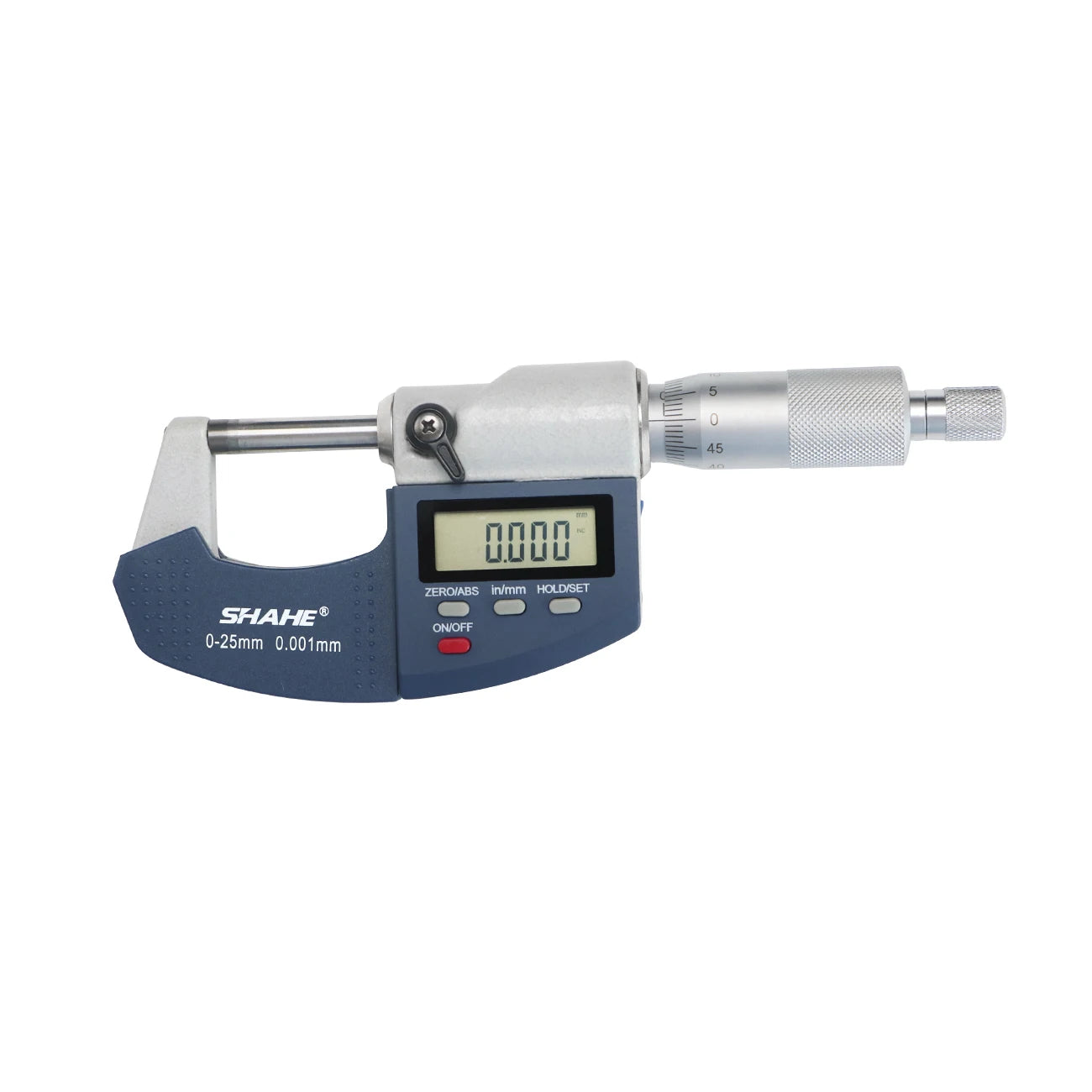 SHAHE 0.001mm Electronic Outside Micrometer 0-25mm Digital Micrometer Electronic Digital Caliper Gauge