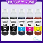 T544 544 Ink Bottle 544 Refill Kit Fit For Epson EcoTank L1110 L1210 L1250 L3110 L3150 L3210 L3250 L3251 L3260 L5290 Printer ink