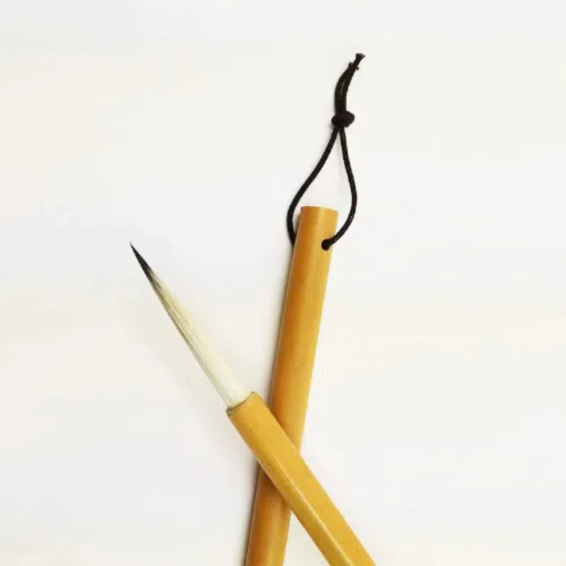 Mixed Hair Woolen Hair Chinese Calligraphy Brush Pen Slender Gold Brush Landscape Chinese Painting Brush Script Practice Brush