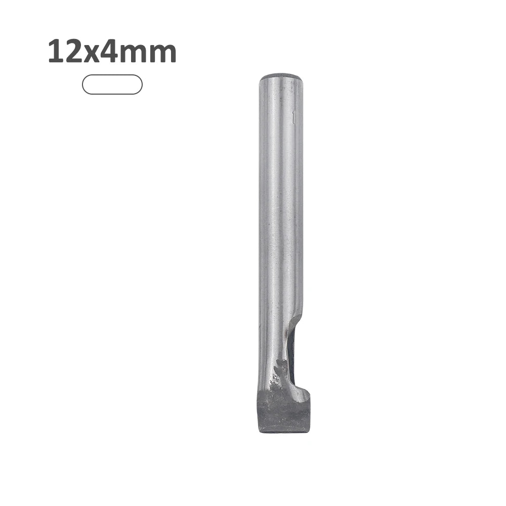 1Pcs Oval Faux Leathercraft Hole Punch Tool, 4mm Wide, 5-30mm Long for DIY Bags, Shoes & Belts - Heavy Duty Hand Crafting Tool