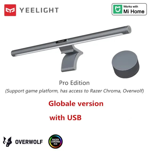 Yeelight Screen Bar Pro Computer Monitor Hanging Light Ambient Light Adjustable brightness and color temperature For the Mi Home