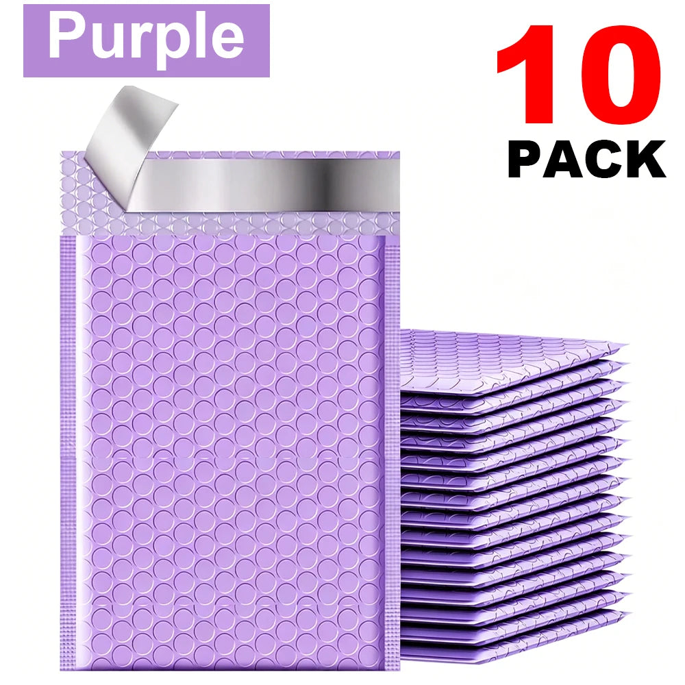 Self Adhesive Mailing Envelopes Bubble Padded Mailers 4 X 6 Inch Small Shipping Bags Waterproof Padded Envelopes for Packaging