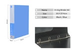 Office Supplies 4-ring Binder A4 Paper Organizer 2-hole Document Folder A4 3-Ring Binder Folder For Documents