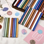 13cm Long 5pc DIY Seal Wax Sticks For Melting Glue Gun Sealing Wax Sticks Wedding Party Invitation Sealing Wax For Fashion Gift