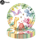 Dinosaur Plastic Tablecloth Dinosaur Birthday Party Table Covers Boy Birthday Baby Shower Party Decorations Supplies Picnic