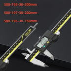Japan Caliper Stainless Steel Absolute Digital Caliper 500-193-30 Battery Powered Inch/Metric 8" Range -0.001" Hand Tools