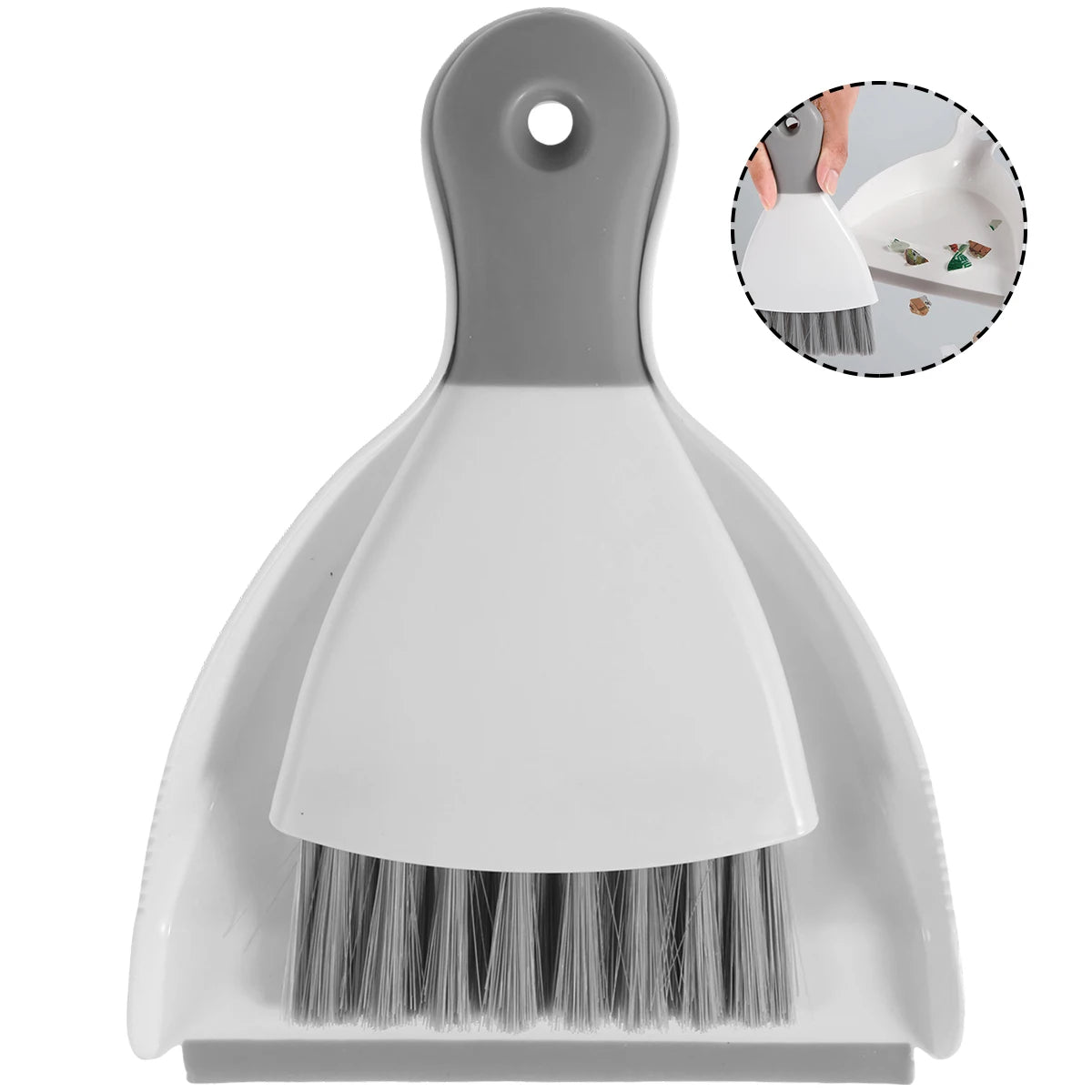 Mini Dustpan and Brush Set Portable Table Top Cleaning Dining Table Crumb Sweeper Multipurpose Desktop Keyboard Cleaning Tools