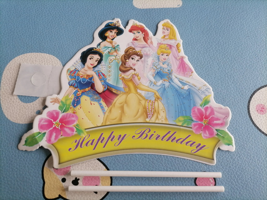 Princess Party Supplies Birthday Disposable Tableware Set  Tablecloth Paper  Plate Napkin for Kid Girl Birthday Supplies