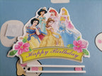 Princess Party Supplies Birthday Disposable Tableware Set  Tablecloth Paper  Plate Napkin for Kid Girl Birthday Supplies