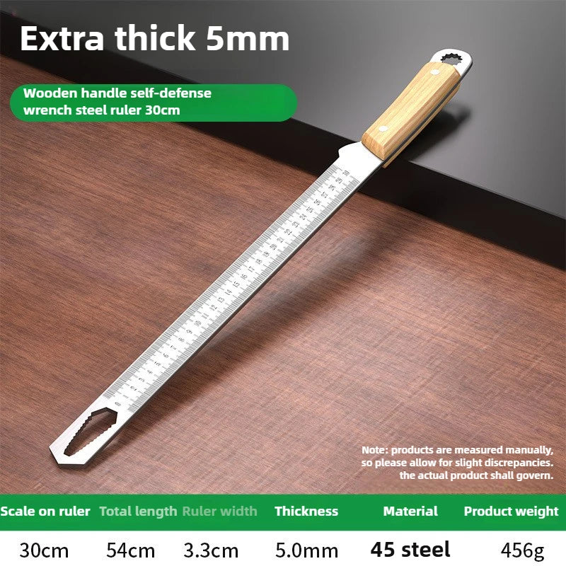Portable Stainless Steel Metal Straight Ruler Precision Double Sided Precision Measuring Tool Scale Metric Ruler Accessories