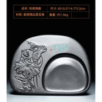 Exquisite Traditional Portable Lightweight Calligraphy Inkstones Huizhou Ink Slabs Perfect for Brush Writing Students Inkstone